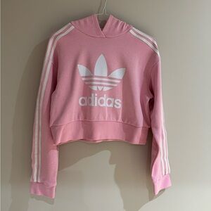 NWOT Adidas cropped hoodie